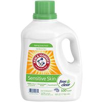 Arm & Hammer Sensitive Skin Free & Clear Liquid Laundry Detergent, 32 Loads
