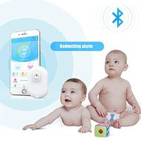 HBIAO Bedwetting Alarm, Baby Intelligent Urine Alarm Urinary Reminder Monitor for Babies and Toddlers Adults Potty Training