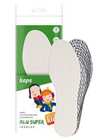 Kaps Alu Super Kids, Winter Shoe Insoles For Children, Insulation And Warmth, Cut To Size, Cut To Fit, All Sizes, Made In Europe, 1 Pair