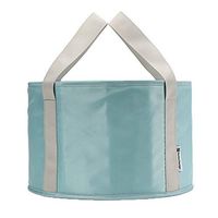 Kaxich Collapsible Basin Folding Wash Basin Multifunctional Portable Heat Preservation Water Carrier Bucket for Outdoor Travel Camping Hiking Fishing with Handy Carrying Bag