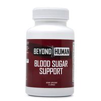 Beyond Human® Blood Sugar Support - 300 mcg of Biotin - Dietary Supplement - Boosts Your Metabolism, Improves Circulation, Boosts Immunity & Promotes Healthy Blood Sugar – 30 Capsules