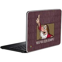 Skinit Decal Laptop Skin for Chromebook - Officially Licensed Disney Snow White Grumpy Design