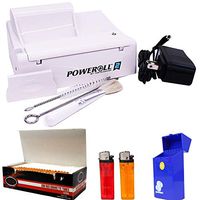 PowerRoll 2 Bundle Cigarette Tobacco Machine - RYO Power Roll King Size & 100MM