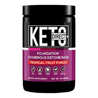 Keto Direct - Exogenous Ketones BHB Salts for Ketogenic Diet Best to Support Weight Management, Energy, Focus and Ketosis (Tropical Fruit Punch)