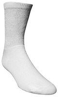 Big and Tall Diabetic Socks 3 Pair fits Mens Shoe Size 11-15 non-binding cotton blend for extra comfort