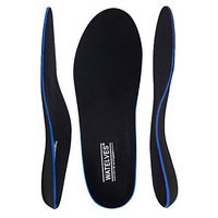 Shoes Insoles-Womens-Mens-Arch-Support Inserts Orthotics Relief Foot Pain for Plantar Fasciitis, Flat Feet（Black size 10 Mens)