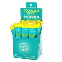 Further Food Collagen Peptides Stick Packs | Grass-Fed, Pasture-Raised, Non-GMO, Paleo, Keto | Premium Hydrolyzed Collagen (Box of 22)