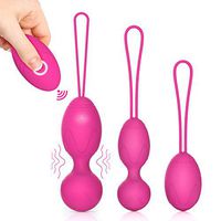 Acvioo Kegel Ball for Tightening, Doctor Recommended 360° Flexible Kegel Exercise Weights for Women Bladder Control, Strengthens Pelvic Floor and Resolves Incontinence (Rose Red)