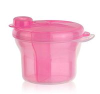 BABYKINGS Powder Formula and Snack Cup Dispenser Portable Travel Container Bottle, Pink