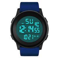 Fashion Men Watch,Fxbar High Performance Men Sport Watch Camping Outdoor Digital Sports Watch Waterproof Wrist Watch(Dark Blue)