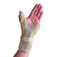 Orthozone, Inc. - Carpal Tunnel Brace with Thumb Spica, Beige, S, Left
