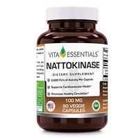 Vita Essentials Nattokinase 100 Mg Veggie Capsules, 90 Count