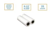 Crepe Finish Headrest Paper Rolls by ScripHessco, Pack of 25-8.5 Inches Wide x 125 Feet Long Rolls - Disposable, 16 Pound Paper - Protects Chiropractic & Medical Exam Tables from Dirt & Moisture