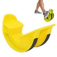 YNXing Calf Stretcher & Foot Rocker for Plantar Fasciitis, Achilles Tendonitis & Tight Calf Pain Increases Flexibility and Strength with Slip Resistant Bottom (Yellow)
