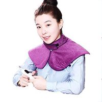 JMung Neck Shoulder Heating Hot Compress Headaches and Muscle Tension, Helps with Poor Circulation,Purple