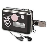 Rybozen Cassette Player , Portable Converter Recorder Convert Tapes to Digital MP3 Save into USB Flash Drive/ No PC Required