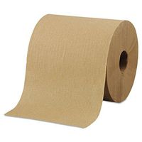 Hardwound Roll Towels, 8" X 800ft, Brown, 6 Rolls/carton