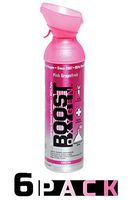 95% Pure Oxygen Supplement, Portable Canister of Clean Oxygen, Increases Endurance, Recovery, Mental Acuity and Performance (10 Liter Canisters, 6 Pack, Pink Grapefruit)