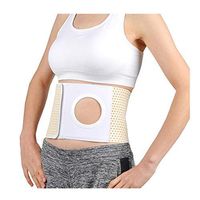 Ostomy Hernia Belt-Waist Support-Abdominal Brace-Stoma Binder Girdle for Medical Colostomy Bag,M