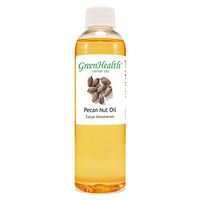 GreenHealth Pecan Nut – 4 fl oz (118 ml) Plastic Bottle w/Cap – 100% Pure Carrier Oil