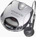 Kenwood DPC-X507 Personal CD Player with 40 Seconds of Anti-Shock Protection