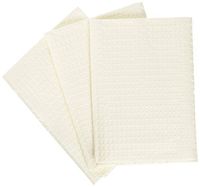 Medline NON24356W 2-Ply Tissue/Poly Professional Towels, 13" x 18", White (Pack of 500)