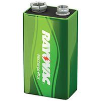 RAYPL16041GEN - Rayovac Recharge Plus 9-Volt Battery