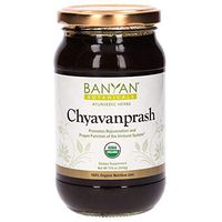 Banyan Botanicals Organic Chyavanprash (Chyawanprash) – Ayurvedic Herbal Jam with Amla & Ashwagandha – For the Immune System & Whole-Body Rejuvenation – 17.6oz – Non GMO Sustainably Sourced Vegetarian
