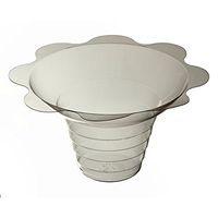 Biodegradable or Compostable Small Shaved Ice Sno Cone Flower Cups (4 OZ) 1000 Count