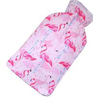 Safe Hot Therapies Warm Hands PVC Hot Water Bottle with Detachable Cloth Cover 1.8 Litre(Pink)