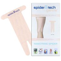 Spidertech Hamstring Spider Pre-Cut [Gentle]. Water-Resistant, Latex-Free and Easy to use. Preferred by Athletes. Reduce Pain and Inflammation, Help re-Train Muscles, Enhanced Performance.