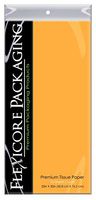Flexicore Packaging Apricot Orange Gift Wrap Tissue Paper XL | Size: 20 Inch X 30 Inch | Count: 10 Sheets | Color: Apricot