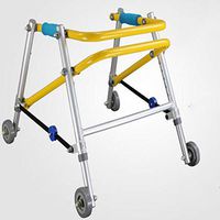 DDPP Directional Four-Wheel Walker Cerebral Palsy Children Rehabilitation Equipment Training Equipment Walker Bracket,S
