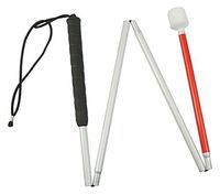 Europa Folding Cane w-Reizen Marshmallow Hook Tip- 60-in.