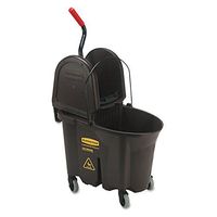 Wavebrake 35 Quart Bucket/Wringer Combinations, Brown, New