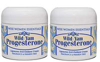 Bio identical Wild Yam & Progesterone Cream Paraben Free - Fragrance Free - Non Toxic - Wise Essentials