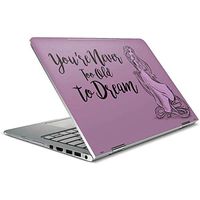 Skinit Decal Laptop Skin for Spectre x360 15.6in (2-in-1) - Officially Licensed Disney Rapunzel Never Too Old to Dream Design