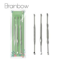 3pcs/Lot Stainless Steel Silver Earpick Wax Remover Curette Cleaner Health Care Tools