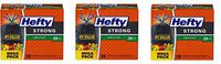 Hefty Strong Lawn and Leaf Large Garbage Bags, 39 Gallon, 38 Count, 3 Pack