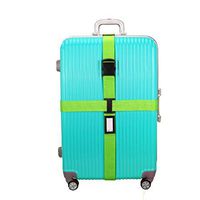 donfohy Travel longer tied me with luggage belt tied cross silicone packing tape tied with reinforcement travel
