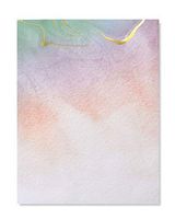 Gartner Studios Watercolor Marble Gold Foil Stationery, 40 count