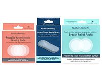 Rachel's Remedy, The Whole Kit & Caboodle, Complete Relief Essentials - Down There Relief Pack, Antimicrobial Nursing Pads, Breast Relief Pack