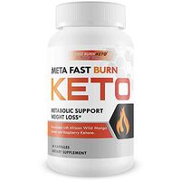 Meta Fast Burn Keto Pills - Metabolic Support Weight Loss - Burn More Fat with Improved Metabolism - Improved Energy - Energetic Weight Loss - Lose Weight While Feeling Great - Keto Fast Burn