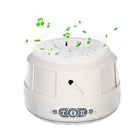 Decdeal White Noise Sound Machine Sleep Sound Machine for Sleeping, 2 Levels Wind Adjustable Countdown Timer Dual USB Port Natural Sound from Real Fan Perfect for Baby Room Bedroom (US Plug AC 120V)