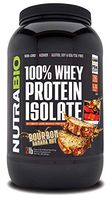NutraBio 100% Whey Protein Isolate (Bourbon Banana Nut, 2 Pounds)