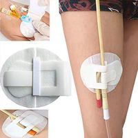 HAMUHA 5PCS Catheter Legband Holder,with Anti Slip Catheter Leg Strap Catheter Fixation Tape Leg Holder Urinary Incontinence Supplies Catheter Leg Band Strap Wrap Tube Bag Holder