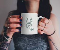 DiaBadAss Type 1 Diabetes Gift Mug For Your Loved Ones Who Are Diabetic and need Insulin Show Your Useless Pancreas With Pride