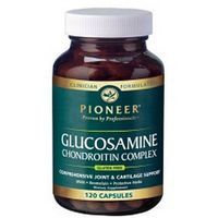 Pioneer Glucosamine Chondroitin Capsules, 120-Count Bottle