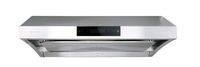 Hauslane | Chef Series Range Hood 30" PS38 PRO PERFORMANCE Stainless Steel Slim Under Cabinet Range Hood Design | Steam Auto Clean, 950 CFM, Touch Panel | Superior Perimeter Aspiration Extraction
