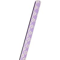 JAM Paper Handmade Wrapping Paper - Purple with White Flowers - 2 Sheets of 20 x 28 in. Paper per roll - Sold Individually